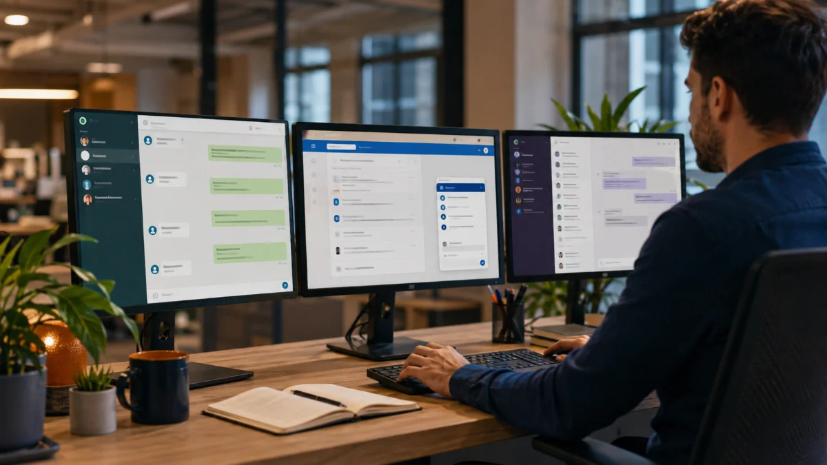 Chatbot para empresas de Agentiza automatizando la atención al cliente